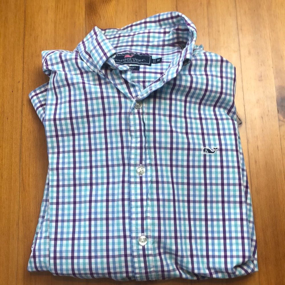 Vineyard vines l/s button down size med